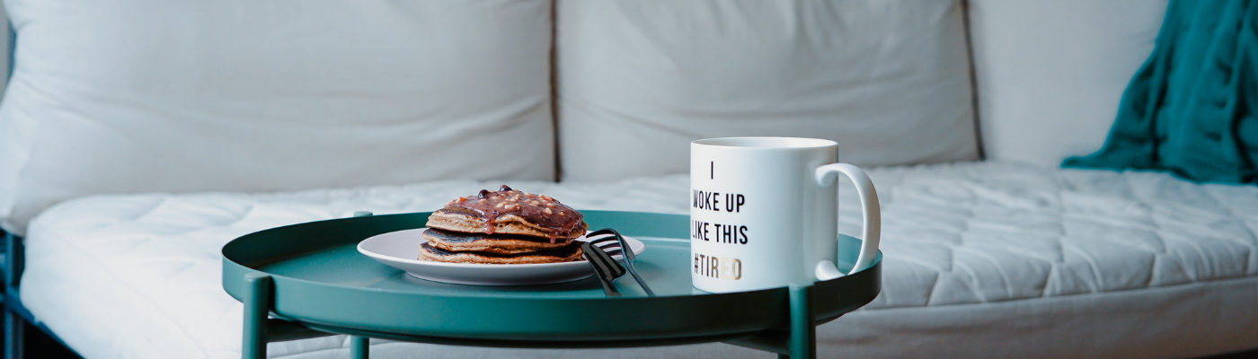 Pancakes für ein veganes Frühstück