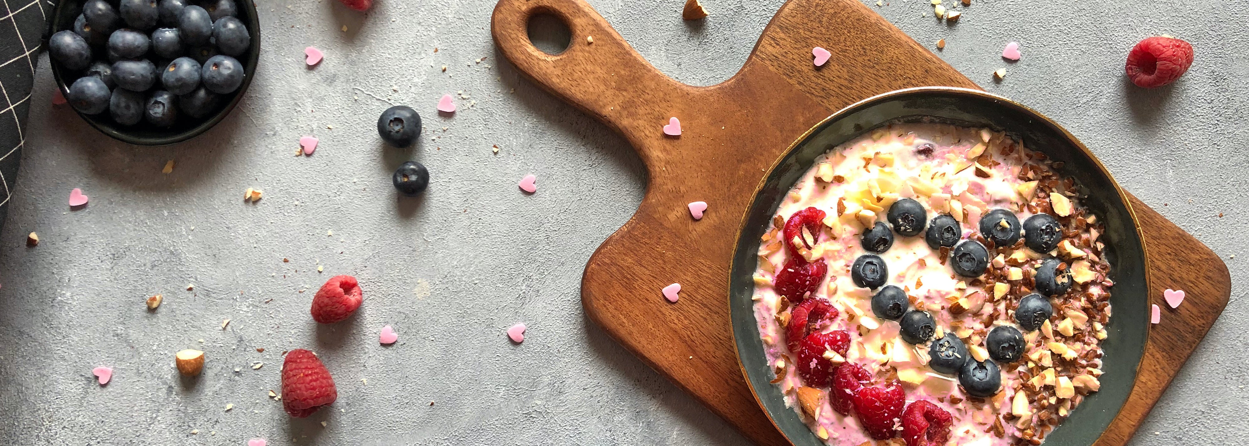 Valentinstags-Porridge - leicht gemacht!